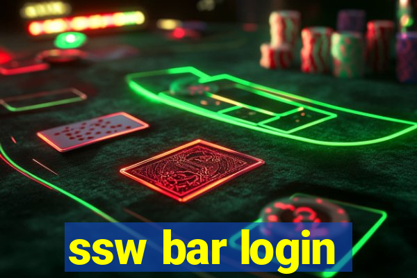 ssw bar login